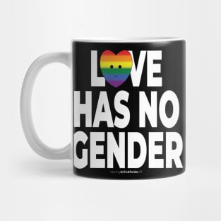 Love has no gender - human activist - LGBT / LGBTQI (126) Mug